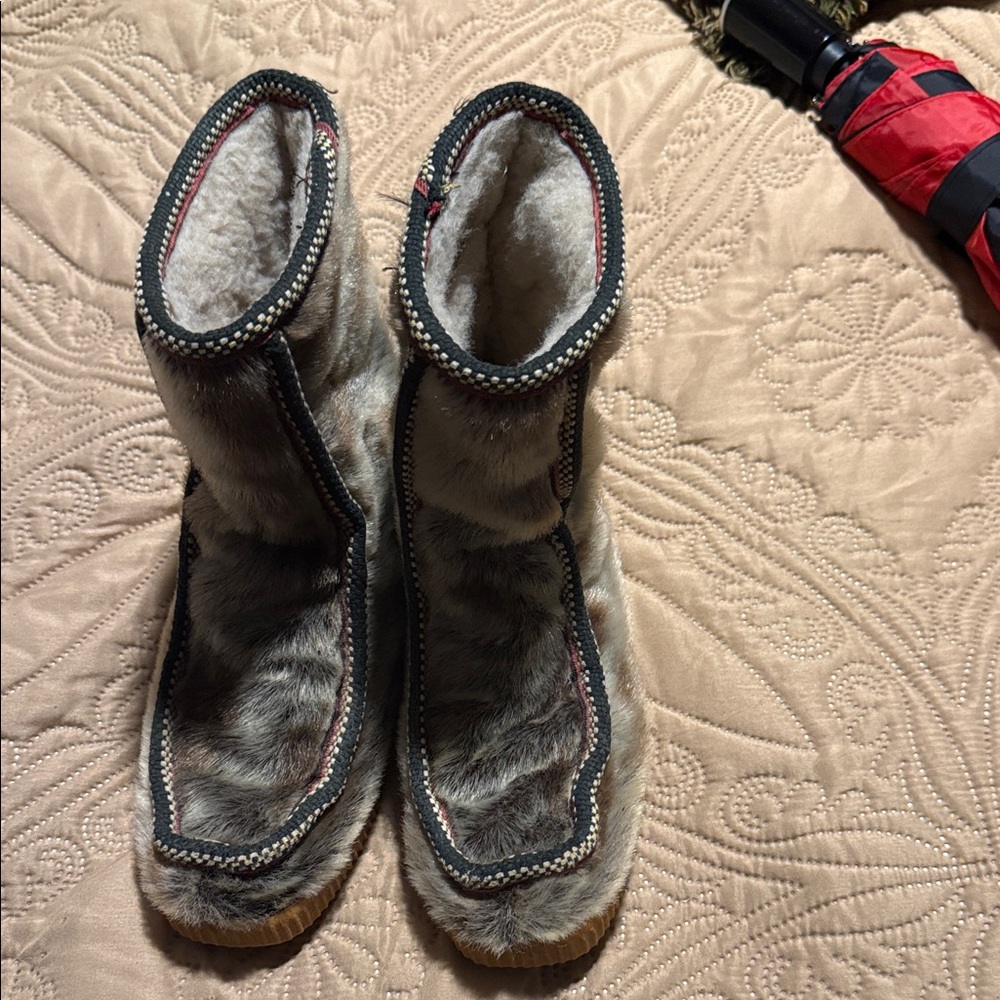 Authentic Vintage Alaskan Winter Mukluk Boots Eskipades Size 8